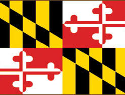 3'x5' Maryland Polyester Flag