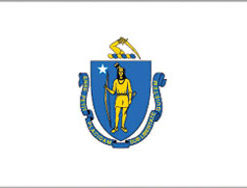 3'x5' Massachusetts Polyester Flag