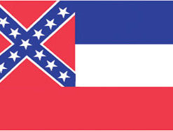 3'x5' Mississippi Polyester Flag