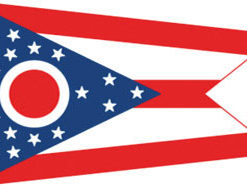 3'x5' Ohio Polyester Flag