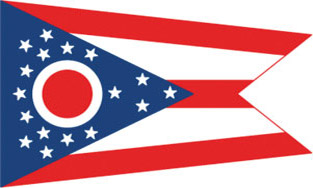 3'x5' Ohio Polyester Flag