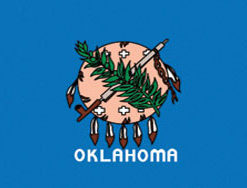 3'x5' Oklahoma Polyester Flag