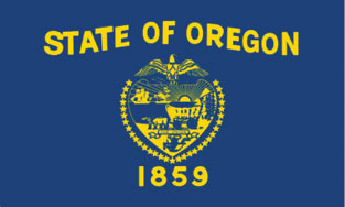 3'x5' Oregon Polyester Flag