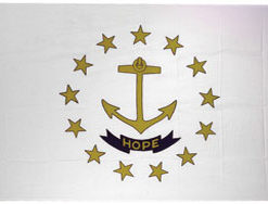 3'x5' Rhode Island Polyester Flag