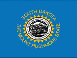 3'x5' South Dakota Polyester Flag