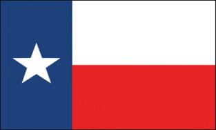 3'x5' Texas Polyester Flag