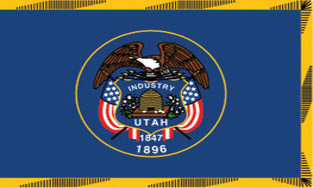 3'x5' Utah Polyester Flag