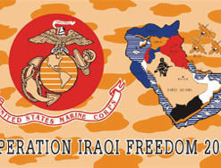 Marines/Iraqi Freedom 3x5'