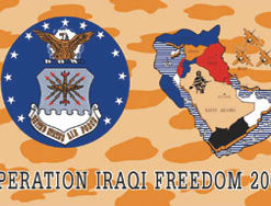 USAF/Iraqi Freedom 3x5'