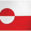 Greenland 3x5' Poly Flag