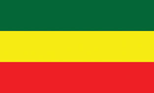Ethiopia 3x5' Poly Flag