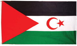 Saharan Arab Dem 3x5' Poly Flag