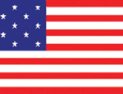13 Stars 3X5' Historical Poly Flag