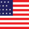 21 Stars 3X5' Historical Poly Flag