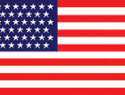 45 Stars 3X5' Historical Poly Flag