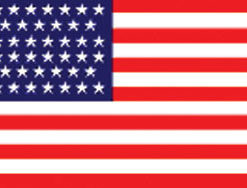 46 Stars 3X5' Historical Poly Flag