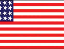 16 Stars 3X5' Historical Poly Flag
