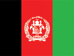 Afghanistan 2x3' Poly Flag