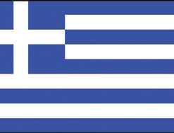 Greece 12"x18" Stick Flag