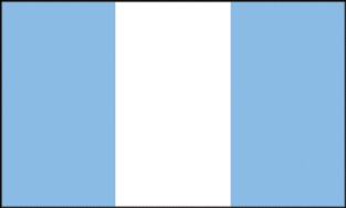 Guatemala 2x3' Poly Flag