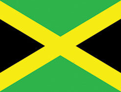 Jamaica 2x3' Poly Flag