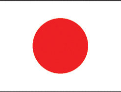 Japan 2x3' Poly Flag