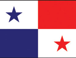 Panama 12"x18" Stick Flag