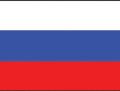 Russia 2x3' Poly Flag