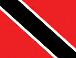 Trinidad 12"x18" Stick Flag