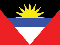 Antigua & Barbuda 2x3' Poly Flag