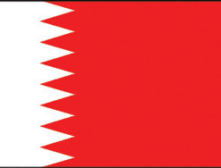 Bahrain 2x3' Poly Flag