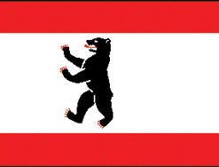 Berlin 12X18 Handheld Stick Flags