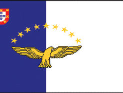 Azores 2x3' Poly Flag