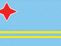 Aruba 2x3' Poly Flag
