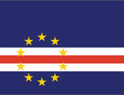 Cape Verde 2x3' Poly Flag