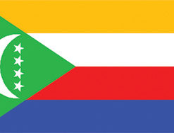 Comoros 2x3' Poly Flag
