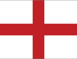 England St. George Cross 2x3' Poly Flag