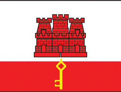 Gibraltar 2x3' Poly Flag