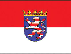Hessen 12X18 Handheld Stick Flags