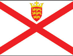 Jersey 12"x18" Stick Flag