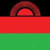Malawi 12"x18" Stick Flag