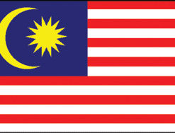 Malaysia 12"x18" Stick Flag