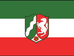 Nordrhein-Westfalen 12"x18" Stick Flag
