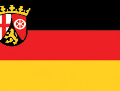 Rhineland Pfalz 2x3' Poly Flag