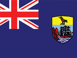 St. Helena 12"x18" Stick Flag