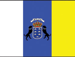 Canary Islands 2x3' Poly Flag