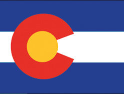 2'x3' Colorado Polyester Flag