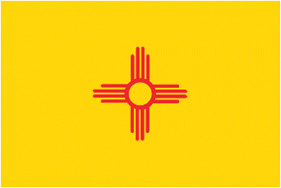 2'x3' New Mexico Polyester Flag