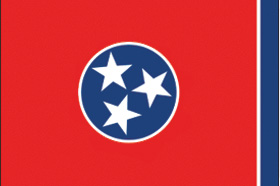 2'x3' Tennessee Polyester Flag