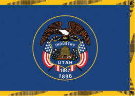 2'x3' Utah Polyester Flag
